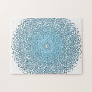 Eisige Dornen (Abstrakte Kunst) Puzzle