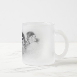 Eisige Enten-Tasse Mattglastasse