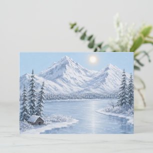 Eisiger Winter Karte
