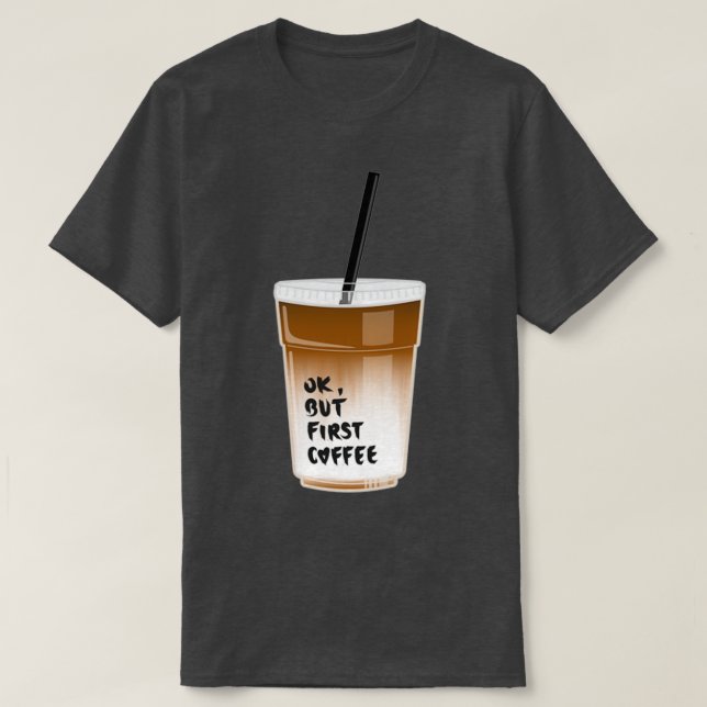 Eiskaffee 1 T-Shirt (Design vorne)