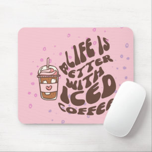Eiskaffee Mousepad