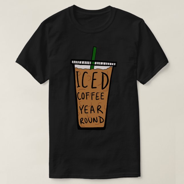 Eiskaffee T-Shirt (Design vorne)
