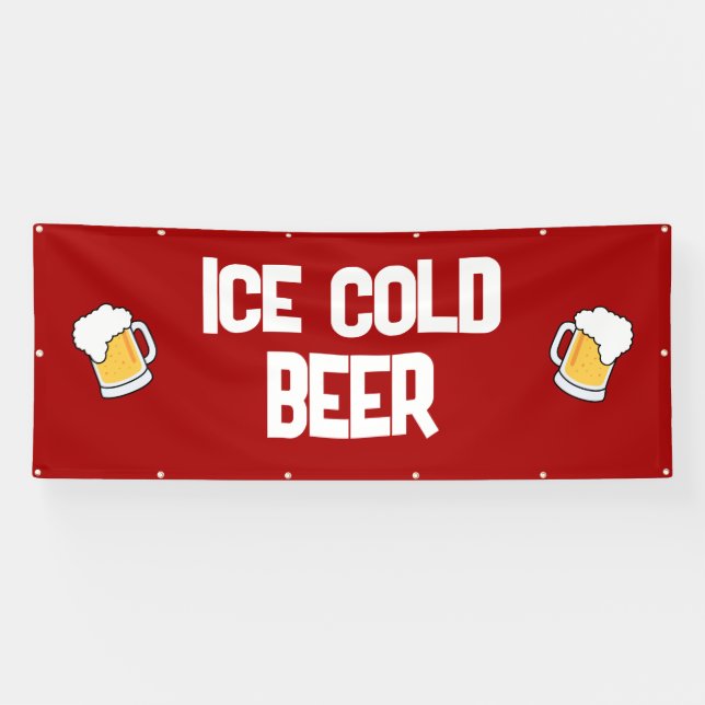 Eiskalt-Bierbanner Banner (Horizontal)