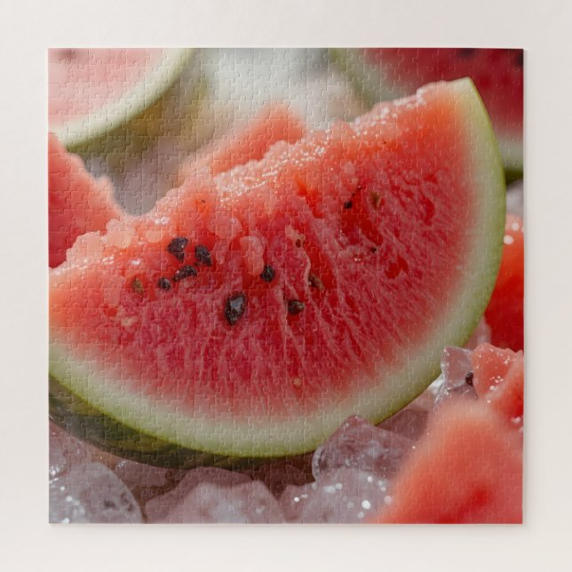 Eiskalte Sommer-Vibes Puzzle (Vertikal)