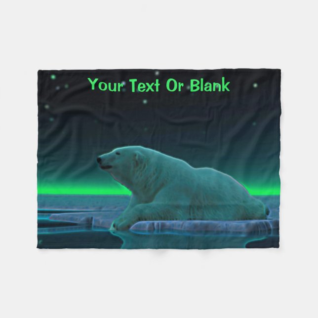 Eiskantenpanzer Fleecedecke (Vorderseite (Horizontal))