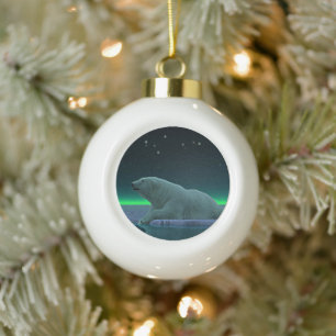 Eiskantenpanzer Keramik Kugel-Ornament