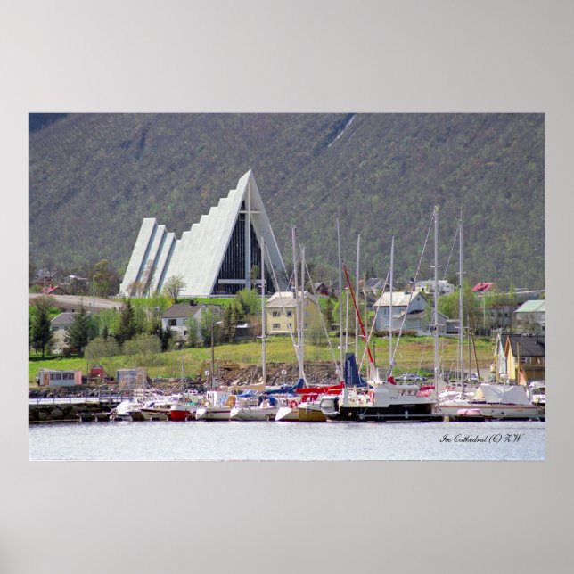 Eiskathedral-Poster Poster (Vorne)