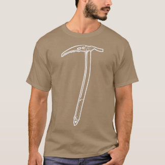 Eiskletter Schnee Winter Bergsteigen I T-Shirt