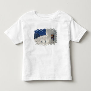 Eisklettern am Tasman-Gletscher unterhalb des Moun Kleinkind T-shirt