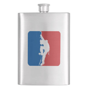 Eisklettern Flachmann