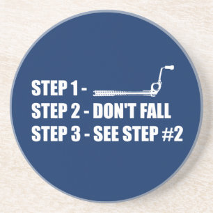 Eisklettern - Nicht fallen Getränkeuntersetzer