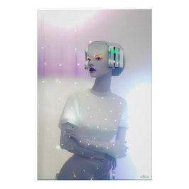 Eiskönigin der Fembotics Poster