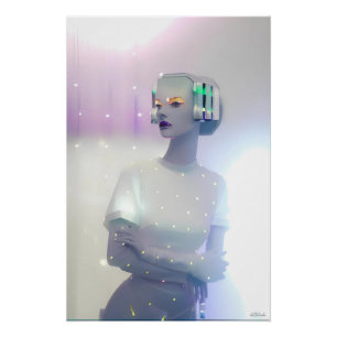 Eiskönigin der Fembotics Poster