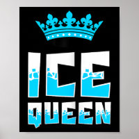Eiskönigin Grafik Eisangeln Fischer Eis Angelrute