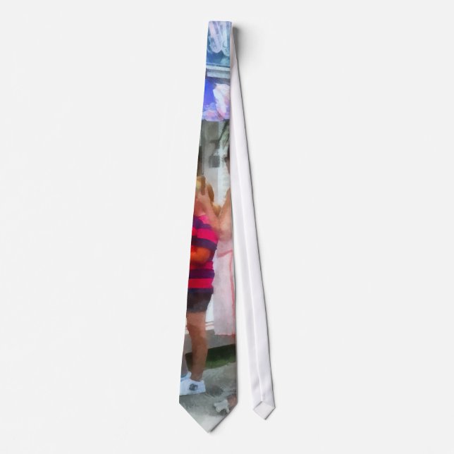 Eiskrem auf der Messe kaufen Krawatte (Vorderseite)