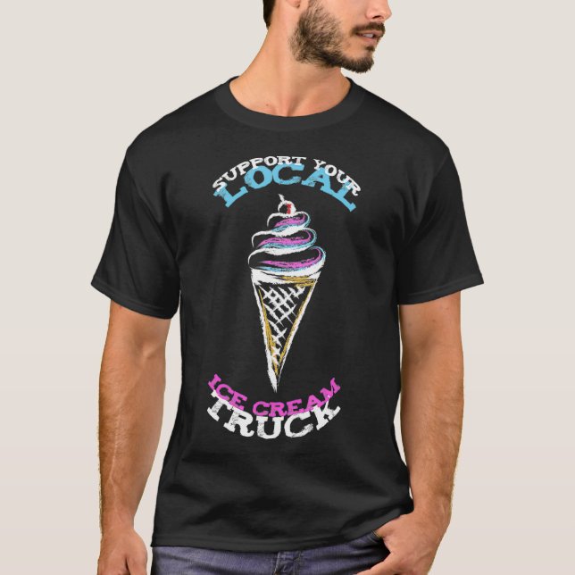 Eiskrem LKW _2 T-Shirt (Vorderseite)