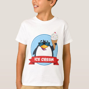Eiskrem Penguin T-Shirt