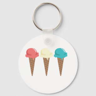 Eiskremgrenze Schlüsselanhänger