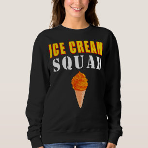 Eiskremspeckzitate Sweatshirt
