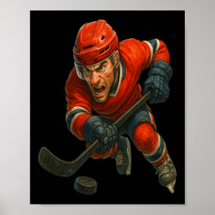 Eiskrieger, wo Pion auf das gefrorene Schlachtfeld Poster