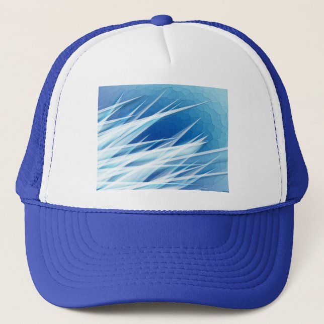 Eiskristall Truckerkappe (Vorderseite)