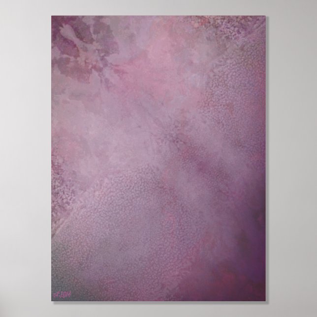 Eiskristalle IV Silberfolie Foliendrucke (Vorderseite)