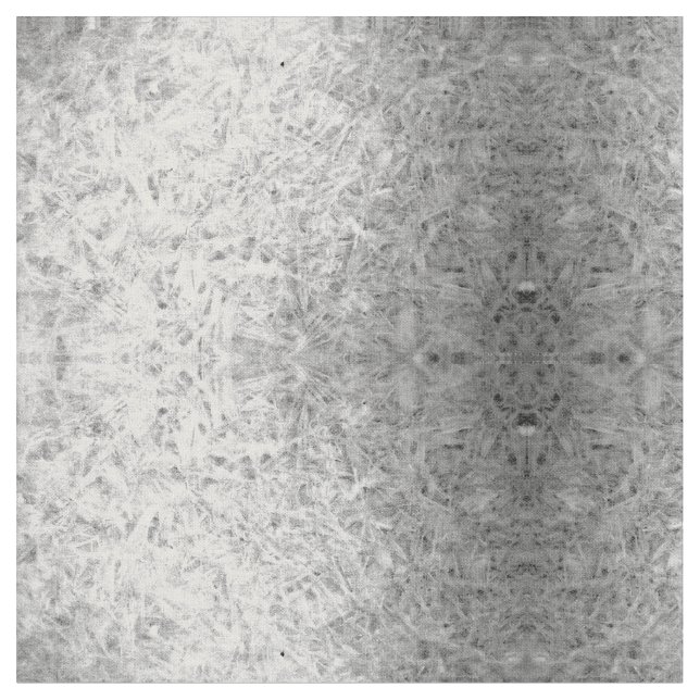 Eiskristalle Stoff (Nahaufnahme)