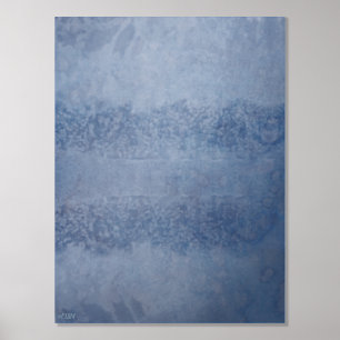 Eiskristalle VII Silberfolie Foliendrucke