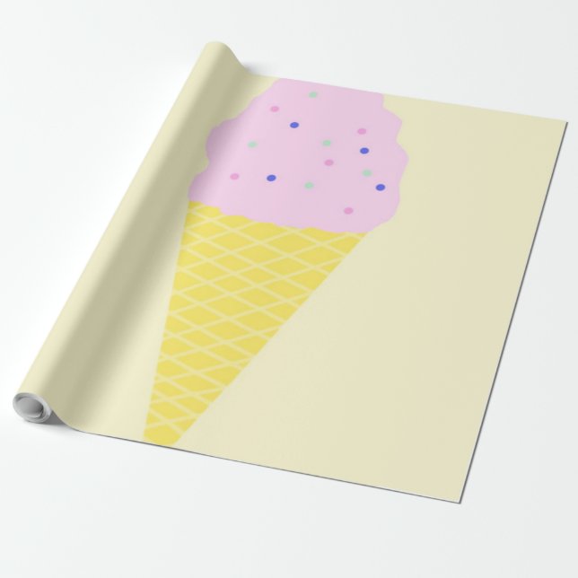 Eiskunst Geschenkpapier (Ungerollt)