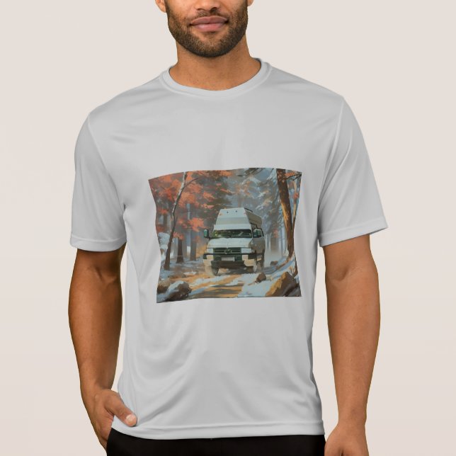 Eiskunst im Herbst T-Shirt (Vorderseite)