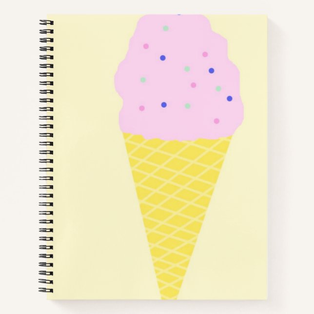 Eiskunst Notizbuch (Vorderseite)