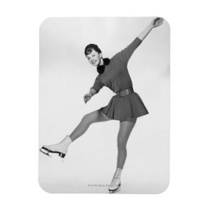 Eiskunstlauf der Frauen Magnet