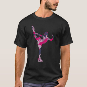 Eiskunstlauf Mädchen und Frauen Eislaufen 4 T-Shirt