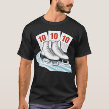 Eiskunstläufer mit Bewertungstafeln - Shirts & Swe