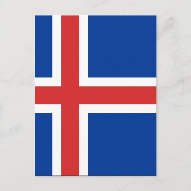 Eisland Postkarte (Vorderseite)