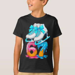 Eislauf Eiscreme-Tropfen Nummer 67 Spieler 67. Geb T-Shirt