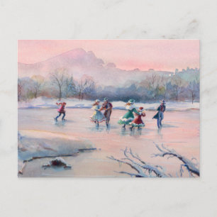 EISLAUF PARTY von SHARON SHARPE Karte
