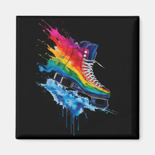 Eislauf Schlittschuhe Eishockey Magnet