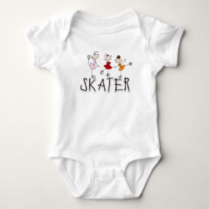 Eislauf-T-Shirts und Geschenke Baby Strampler