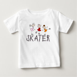 Eislauf-T-Shirts und Geschenke Baby T-shirt