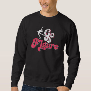 Eislaufen Grunge Eistanz Frauen Sweatshirt