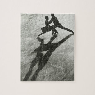 Eislaufendes Paar Puzzle