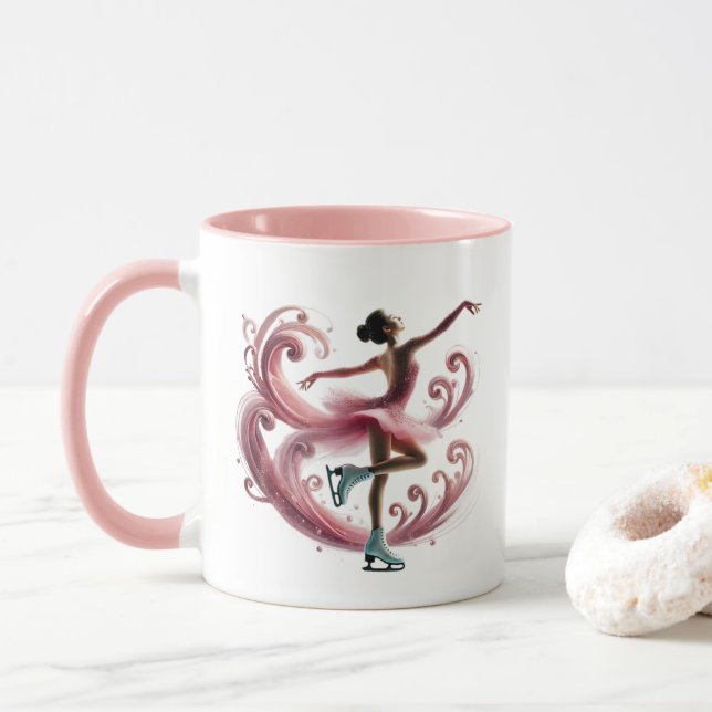 Eisläufer  tasse (Mit Donut)