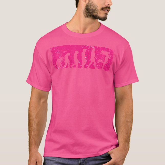 Eislaufkleid Frau Evolution Eislaufen G T-Shirt (Vorderseite)