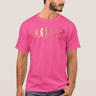 Eislaufkleid Frau Evolution Eislaufen G T-Shirt
