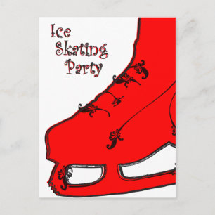 Eislaufparty Paisley Einladung