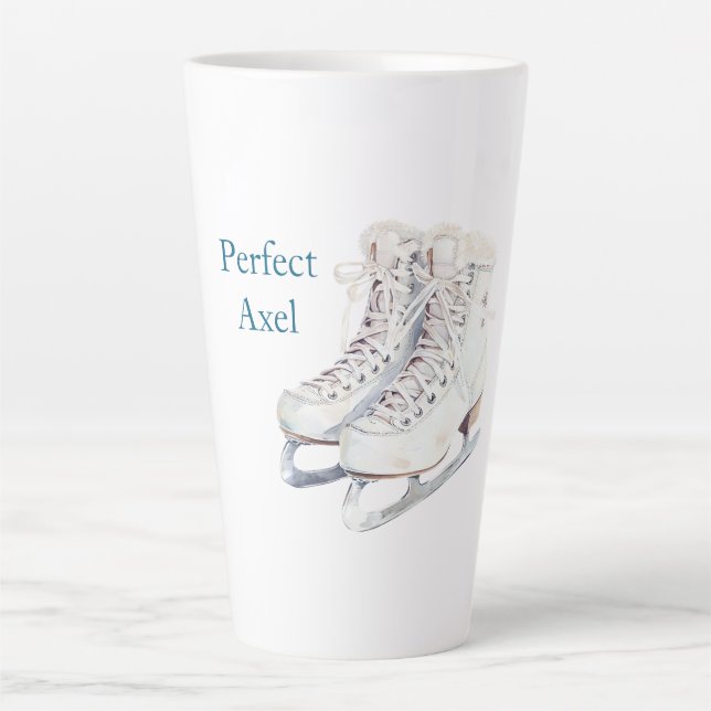 Eislaufschuhe Axel Milchtasse (Vorderseite)