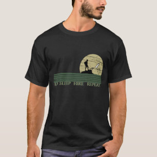 Eislaufwanderung wiederholt wandern T-Shirt