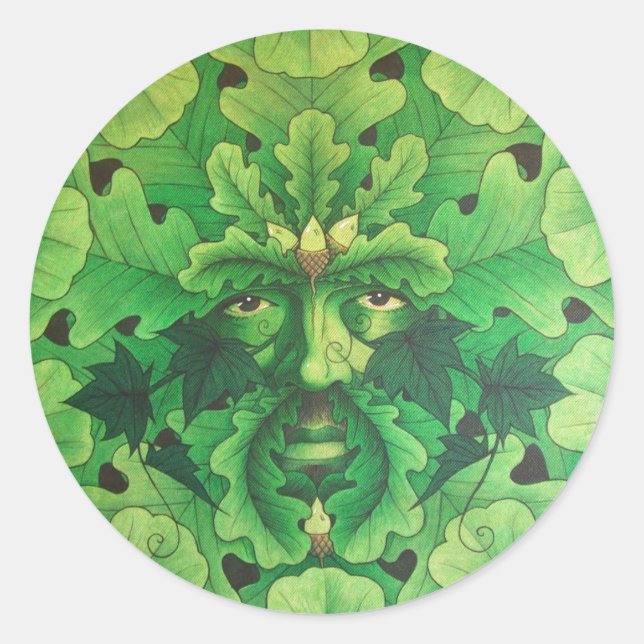 Eismann Runder Aufkleber (Vorderseite)