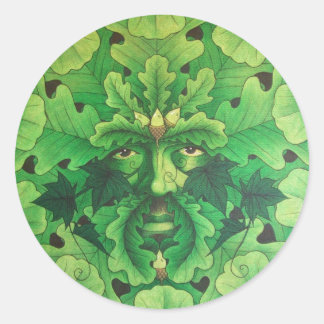 Eismann Runder Aufkleber